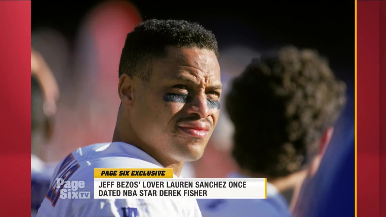 .@JeffBezos' new love #LaurenSanchez has a thing for professional athletes! Lauren once dated former @Lakers star @derekfisher, and we'll tell you all about her dating life on today's episode of #PageSixTV!