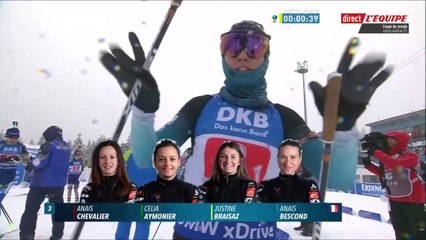 CdM biathlon - relais F d'Oberhof, 13 janvier 2019 (partie 1 sur 2)