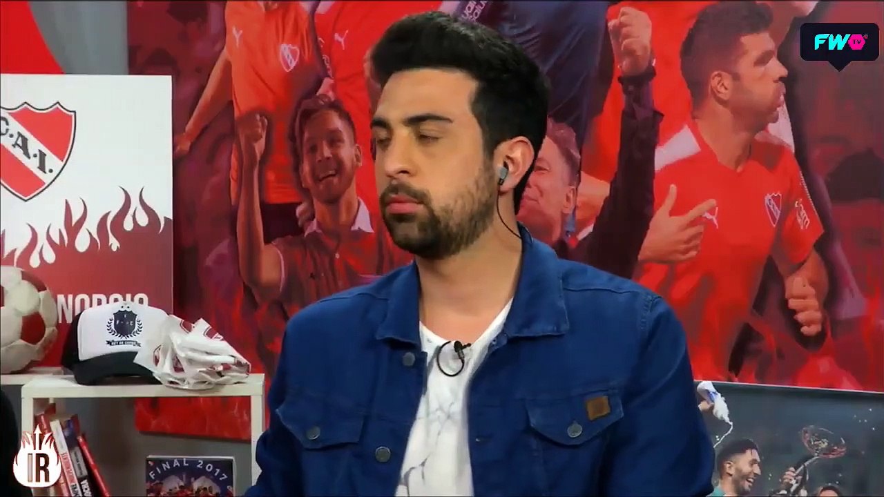 Sánchez Miño y su relación con los hinchas de Independiente