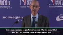 NBA - Adam Silver confirme que la NBA pourrait venir à Paris l'an prochain !