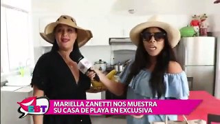 Mariella Zanetti presentó en exclusiva su casa de playa