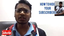 How to Hide YouTube Subscribers Full Explain