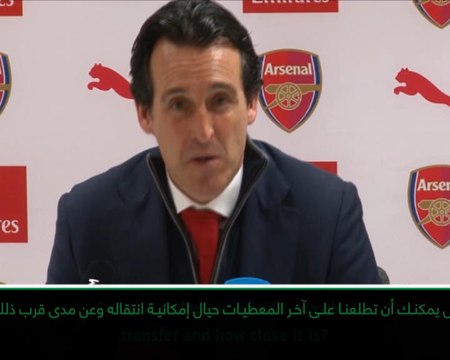 لقطة: كرة قدم: آرسنال يعمل على عقد سواريز قبيل مواجهته مع مان يونايتد- إيمري