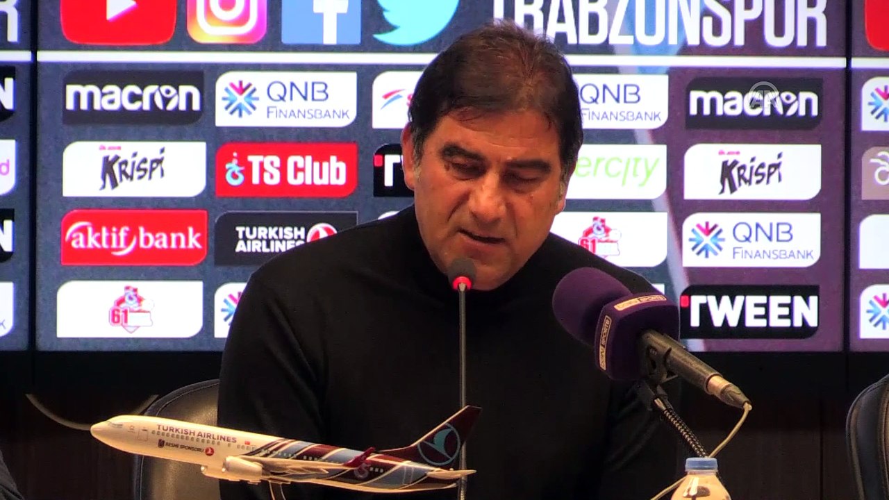 Trabzonspor-Medipol Başakşehir maçının ardından - Ünal Karaman - TRABZON