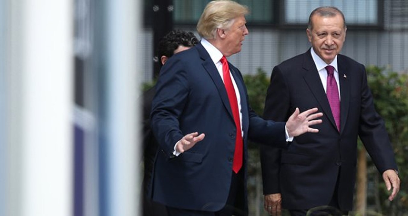 Son Dakika! Cumhurbaşkanı Erdoğan ile ABD Başkanı Trump, Suriye'yi Görüştü