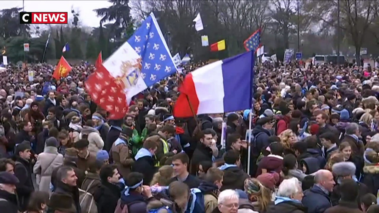 Une manifestation anti-avortement à Paris