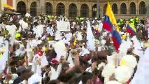 Colombianos vão ás ruas contra o terrorismo
