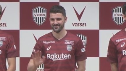 Villa, "feliz" por reencontrarse con Iniesta en el Vissel Kobe nipón