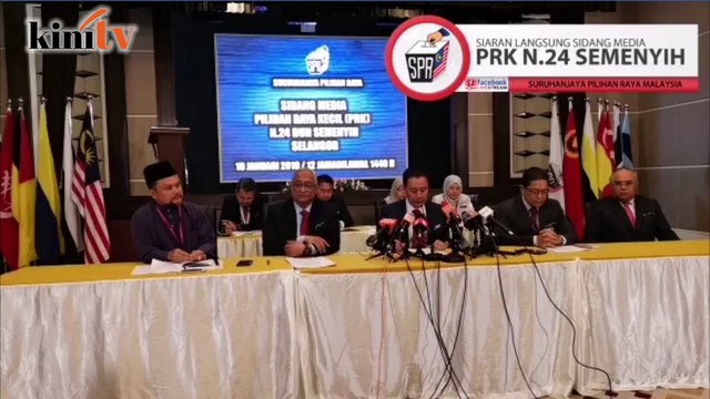 PRK Semenyih: Undi 2 Mac, penamaan calon 16 Feb