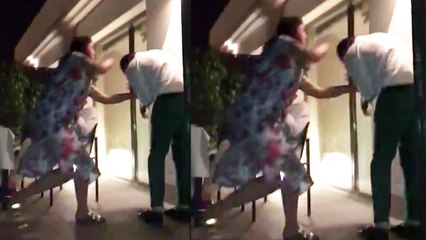 Download Video: Akshay Kumar beaten by wife Twinkle Khanna; Watch Video | FilmiBeat