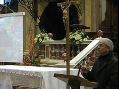 Oristano. Intervento di don Antioco Ledda