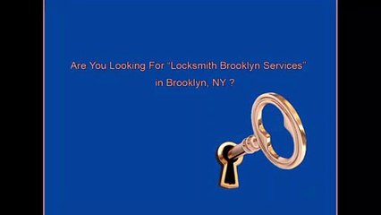 Locksmith in Brooklyn | Call Now: 347-706-1243