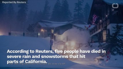 Deadly California Storms Leave Five People Dead