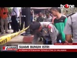 Suami Bunuh Istri di Halaman Rumahnya Sendiri