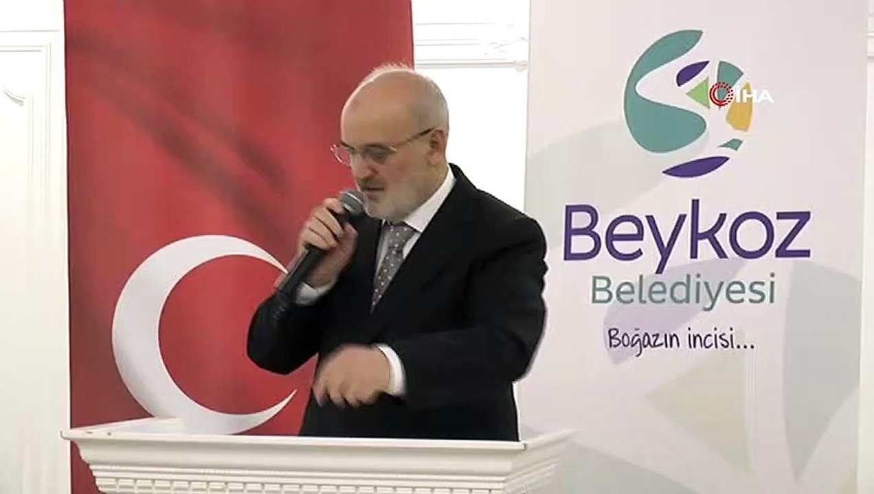 Beykoz Belediye Başkanı Yücel Çelikbilek veda yemeğinde konuştu
