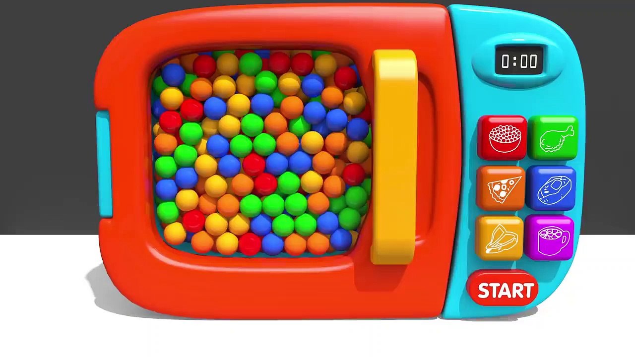 Learn Colors Bunny Mold and Blender Toy Surprise Egg Animals Finger Family Song for Kids Children