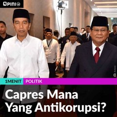 Capres Mana Yang Antikorupsi