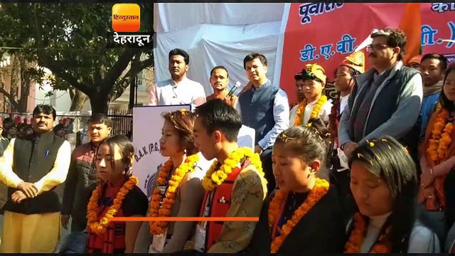 भारत गौरव यात्रा: पूर्वोत्तर के छात्रों का जोरदार स्वागत