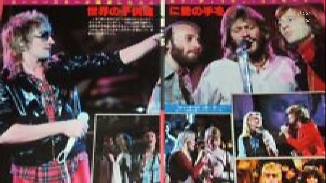 Andy Gibb and Rod Stewart