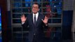 Stephen Colbert Slams Donald Trump For Revealing Nancy Pelosi's Secret Trip To Warzone