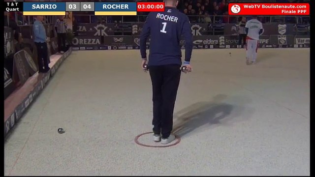 Finales PPF 2019 à Fréjus : Quart de l'individuel Dylan ROCHER vs Christophe SARRIO