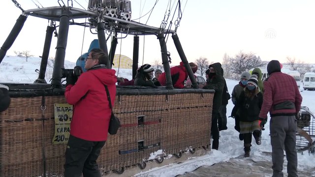 Turistler gökyüzünden izledikleri Kapadokya'ya hayran kaldı - NEVŞEHİR
