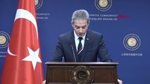 Dışişleri Bakanlığı Sözcüsü Hami Aksoy Açıklama Yaptı