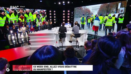 Les GG veulent savoir : Ce week-end, allez-vous débattre ou manifester ? - 18/01