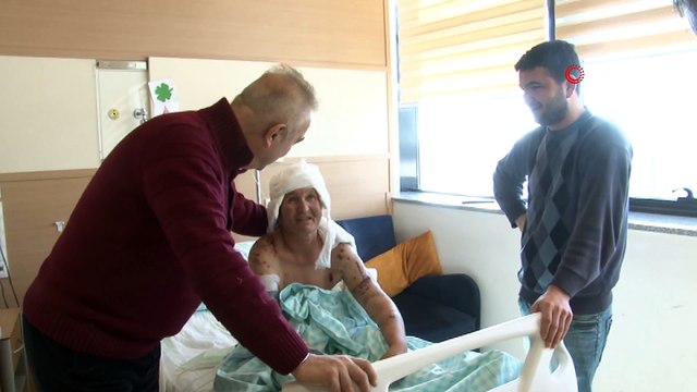 Köpeklerin saldırısına uğrayan kadın yaşadığı dehşet anlarını anlattı