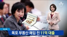 손혜원, 11억 대출 받아 목포 부동산 매입…투기 논란