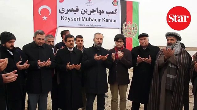 Türkiye Diyanet Vakfı, Afganistan’da 'Kayseri Muhacir Kampı' kurdu