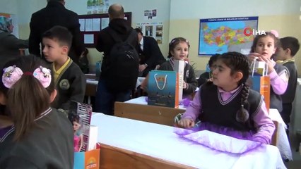 Minik Öğrencilerin Haberlere Konu Olma Sevinci