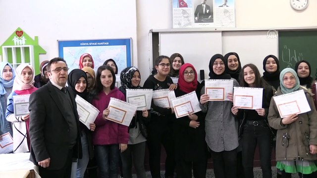 Okullarda karne heyecanı - RİZE