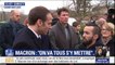 Macron à Saint-Sozy: "Si je ne pensais qu'à moi-même, je n'aurais pas été candidat pour être Président"