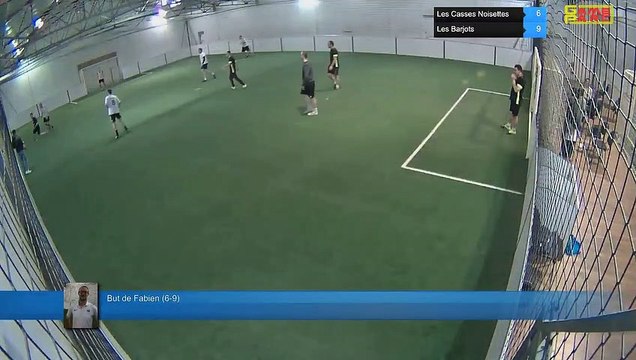 But de Fabien (6-9) - Les Casses Noisettes Vs Les Barjots - 17/01/19 21:00 - LIGUE 5