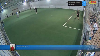 But de Pierre (6-13) - Les Casses Noisettes Vs Les Barjots - 17/01/19 21:00 - LIGUE 5
