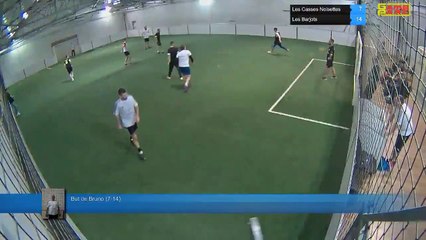 But de Bruno (7-14) - Les Casses Noisettes Vs Les Barjots - 17/01/19 21:00 - LIGUE 5