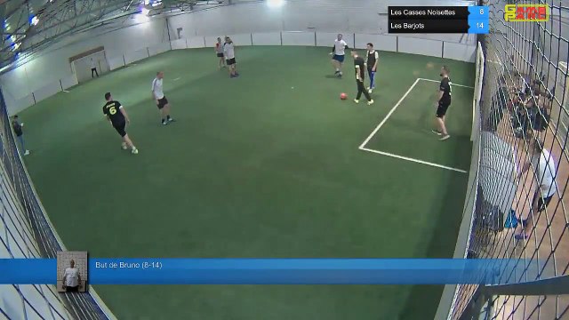 But de Bruno (8-14) - Les Casses Noisettes Vs Les Barjots - 17/01/19 21:00 - LIGUE 5