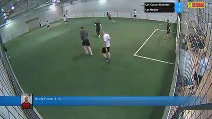 But de Fabien (8-16) - Les Casses Noisettes Vs Les Barjots - 17/01/19 21:00 - LIGUE 5