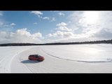 We take the SEAT Leon ST CUPRA 300 for a test drive... on ice #spon