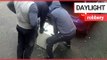 Burglars caught breaking into house before loading safe into the boot | SWNS TV