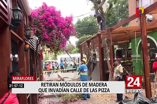 Miraflores: Buscan convertir Calle de las Pizzas en bulevar gastronómico