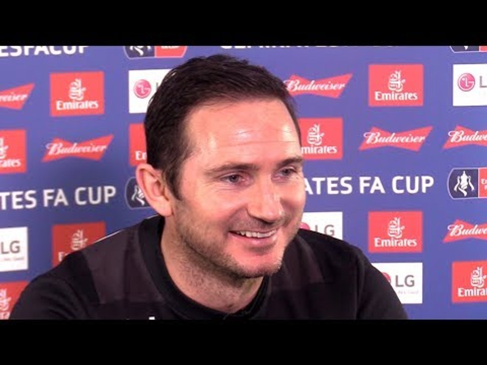 Frank Lampard Full Pre-Match Press Conference - Southampton v Derby - FA Cup Replay
