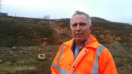 Landelies-Domaine du Blanc Caillou-Glissement de terrain