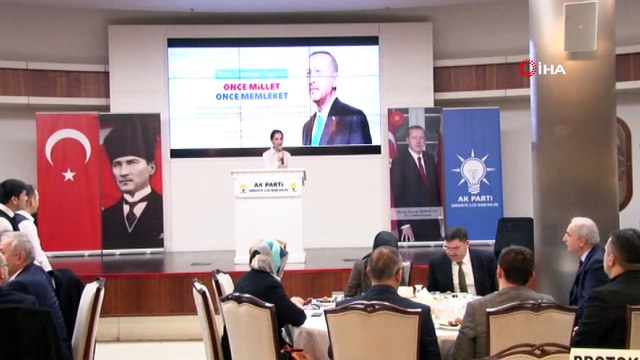 AK Parti Ümraniye Belediye Başkan adayı Yıldırım, Ümraniye teşkilatında görev alan partililerle bir araya geldi