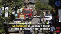 Five Dusit attack suspects arraigned