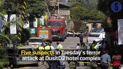 Five Dusit attack suspects arraigned