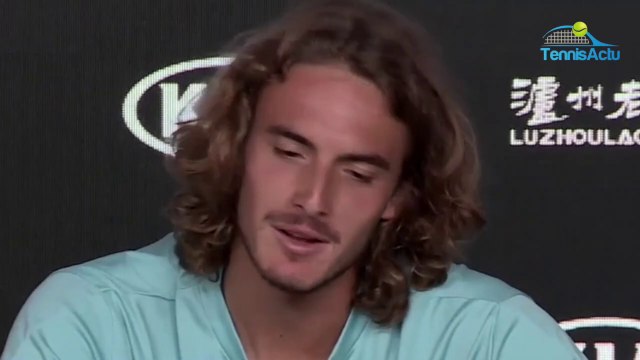 Open d'Australie 2019 - Stefanos Tsitsipas : C'est fou que je joue Roger Federer