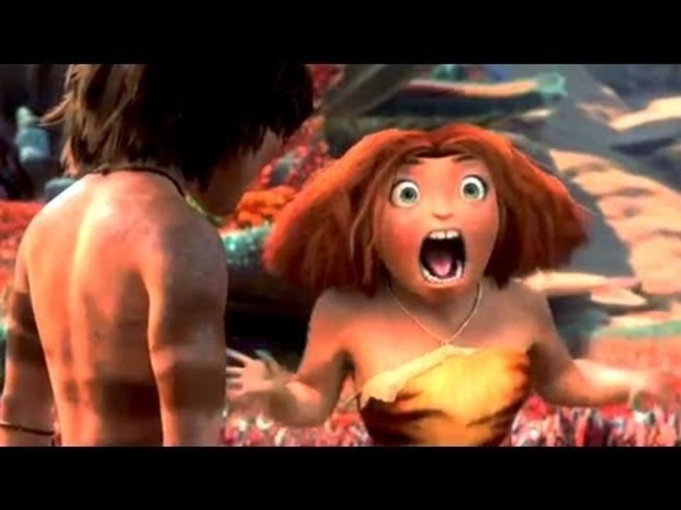 The Croods Movie Clip # 5 "I called them Shoes !"