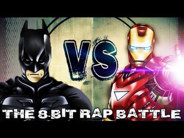 IRON MAN Vs BATMAN - The 8-Bit Rap Battle - video Dailymotion